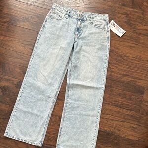 Simple Society Low Rise Wide Leg Jeans